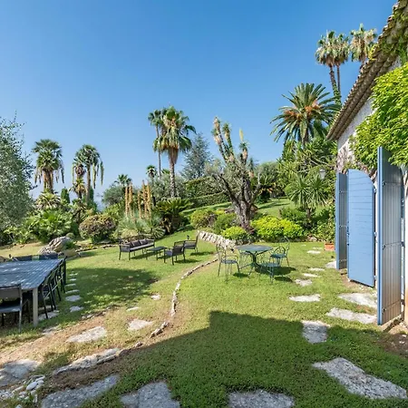 Historic 9 People Private Pool Near Cannes Villa